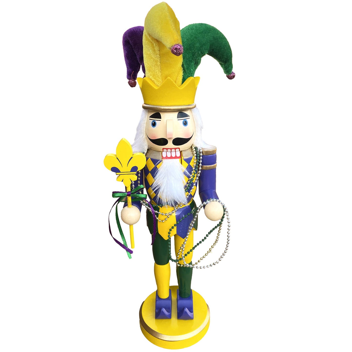 14.5" Mardi Gras Nutcracker